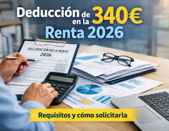 Deducción de 340 euros en la Renta 2026 para trabajadores con ingresos bajos